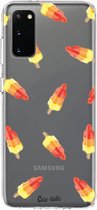 Casetastic Samsung Galaxy S20 4G/5G Hoesje - Softcover Hoesje met Design - Rocket Lollies Print