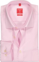 Redmond regular fit overhemd - roze - Strijkvriendelijk - Boordmaat: 37/38