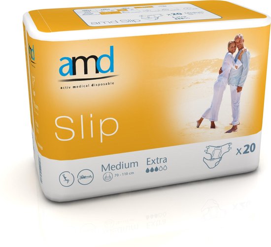 AMD Slip Medium Extra incontinentie absorberende luiers | bol.com