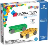 Magna-Tiles® Clear Colors Cars Expansion Set