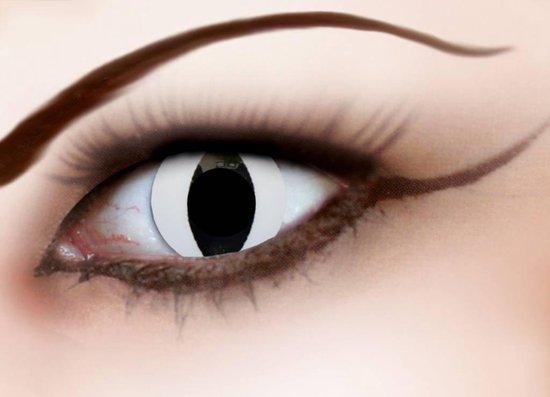 Gekleurde contactlenzen Zwarte Kat.