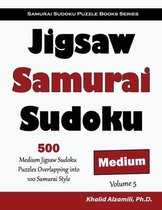 Samurai Sudoku Puzzle Books- Jigsaw Samurai Sudoku