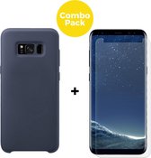 Pless Telefoonhoesje - Back Cover - Geschikt Voor Samsung Galaxy S8+ - Blauw