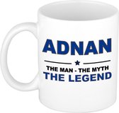 Adnan The man, The myth the legend cadeau koffie mok / thee beker 300 ml