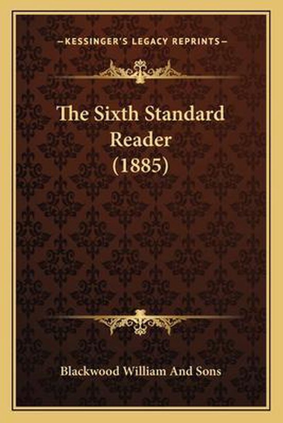 The Sixth Standard Reader (1885) - cover