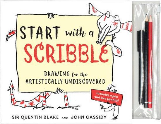 Boek cover Start with a Scribble van Quentin Blake (Hardcover)