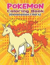 Pokemon Coloring Book (Generation 1 Vol 4)