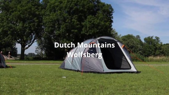 Dutch Mountains - Tent 3 persoons Tunneltent - Wolfsberg - - Waterkolom 2000mm... | bol.com