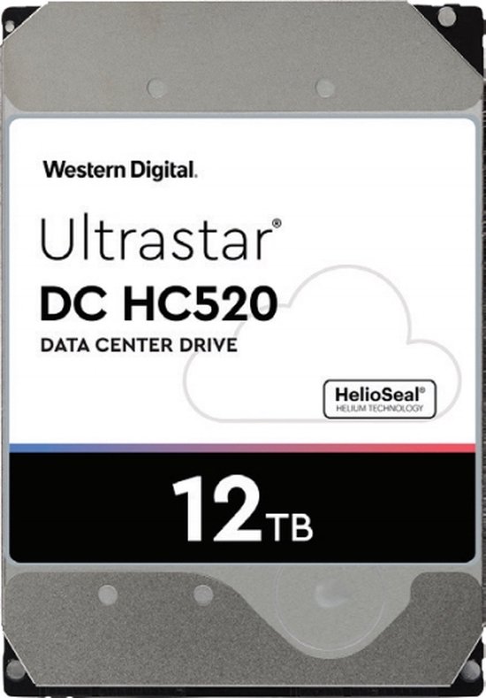 Western Digital Ultrastar DC HC520 12TB 3.5 12000 GB SATA III