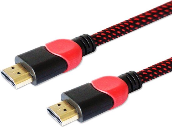 Câble HDMI 2.0 - 3 mètres - 4K 60fps - HDMI pour PC Gaming 144hz / 240hz -  Nylon