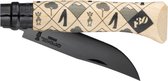 Opinel - No8 - 130th Anniversary LE zwart rvs/haagbeuk - Limited edition