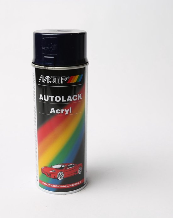 Motip 54573 - Bombe aérosol peinture voiture - Bleu métallisé - 400ml