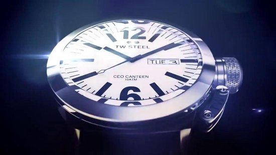 TW Steel Canteen Style Automaat Dario Franchitti CE1200 - Horloge - 50 mm -  Zwart | bol.com