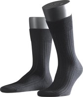 FALKE Bristol Pure Heren herensokken - zwart (black) - Maat: 45-46