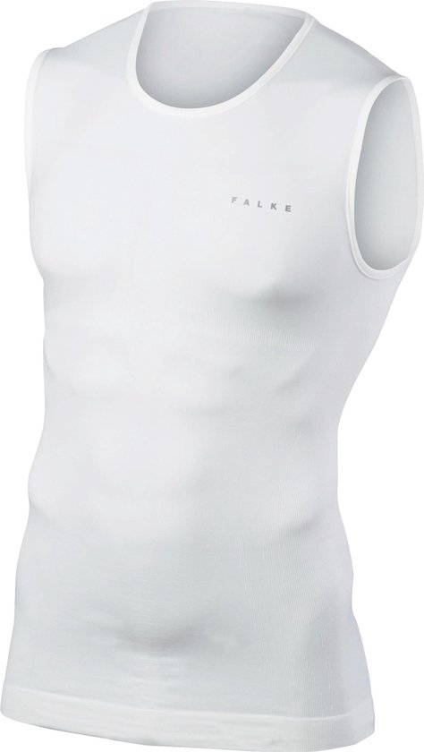 FALKE heren singlet Warm - thermoshirt - wit (white) - Maat: XXL