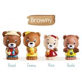 Vulli Lot 4 Personnages "Browny