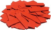 TCM FX Confetti rechthoekig 55x18mm, rood, 1kg