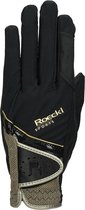 Roeckl Handschoenen  Micro Mesh - Black-gold - 8.5