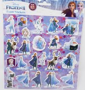 DISNEY FROZEN FOAM STICKERS 22 STICKERS