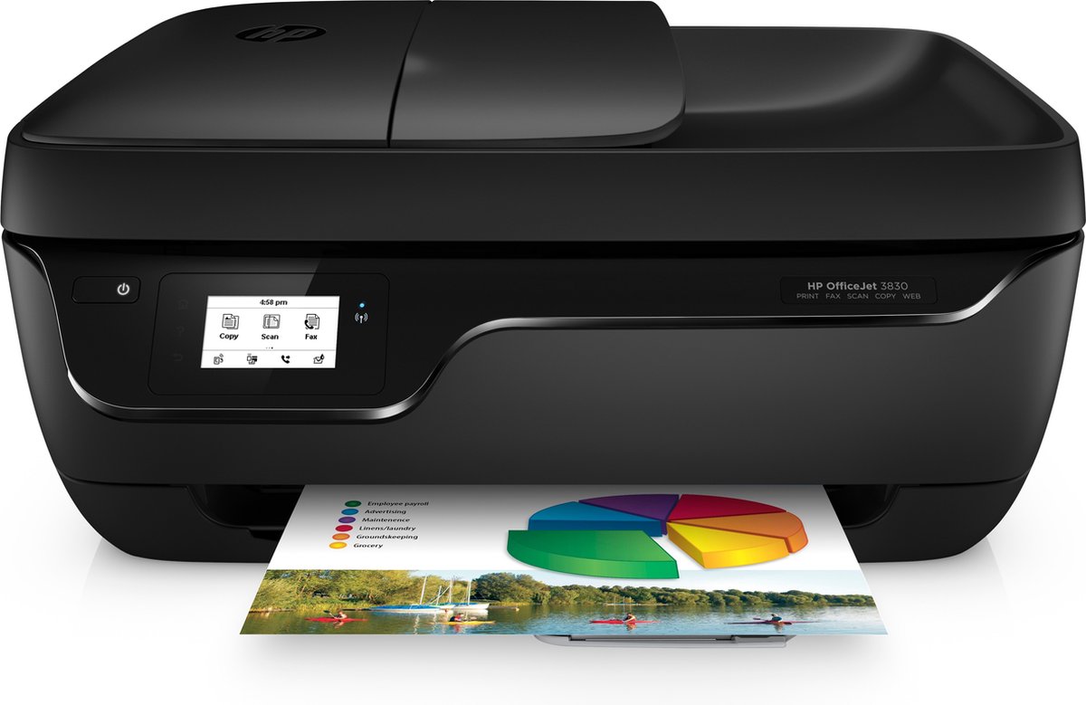 HP DeskJet 2720e A Jet d'encre Thermique A4 4800 x 1200 DPI 7,5 ppm WiFi