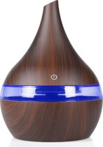 Luchtbevochtiger & Humidifier 300ML – Vernevelaar – Waterverdamper – Aroma diffuser - Met 7 kleuren LED