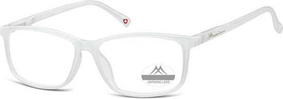 Montana Eyewear MR62 Leesbril +3.00 - Milky white