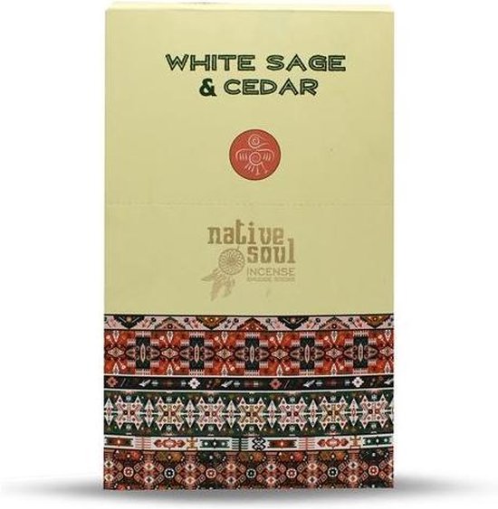 Wierook Native Soul White Sage + Cedar 12 pakjes