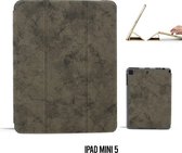 Apple iPad Mini 5 Grijs Smart Case - Book Case Tablethoes