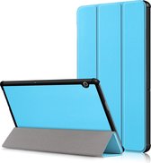 Huawei MediaPad T5 10.1 Inch Tablet Hoesje – Flip Cover Book Case – Blauw