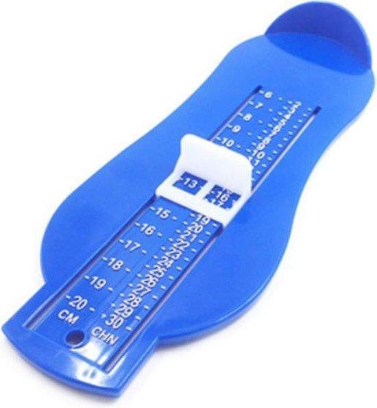 Schoenmaat meter - inclusief meettabel Blauw | bol.com