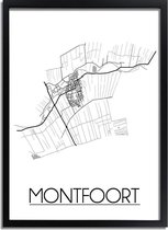 DesignClaud Montfoort Plattegrond poster B2 poster (50x70cm)
