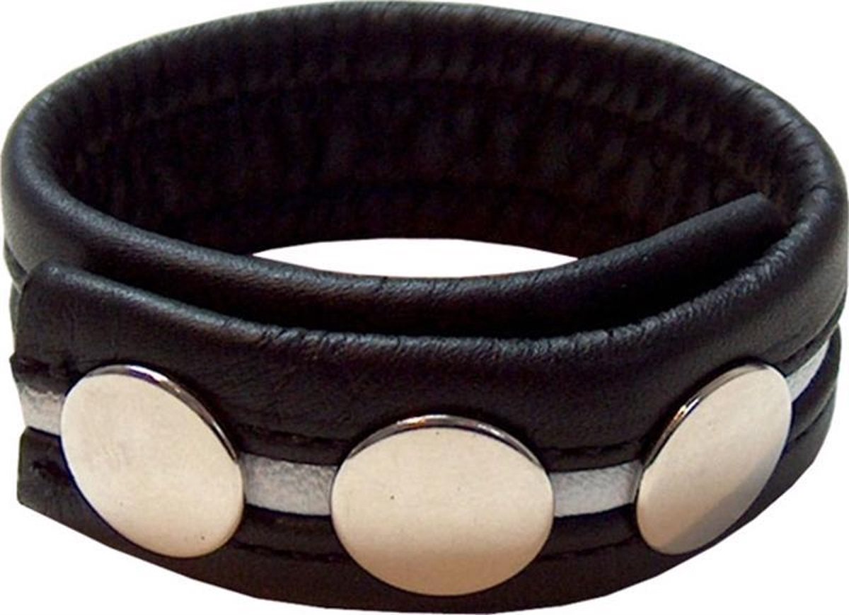 Mister b cockstrap zwart - wit