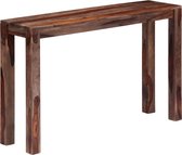 Bijzettafel Massief hout - koffietafel (Incl LW3D Klok) l - coffee table woonkamertafel