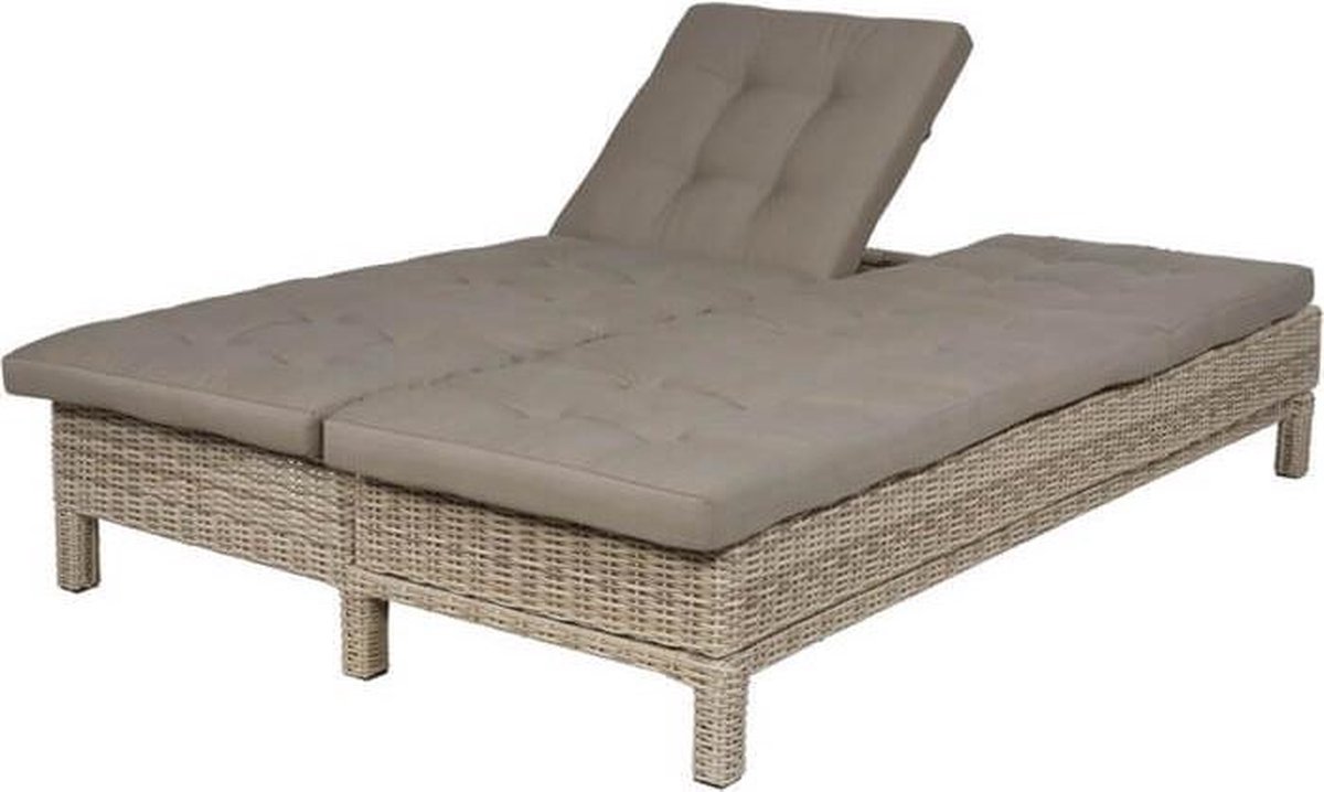 Lesliliving - Soho Beach ligbed 2-persoons -Beige