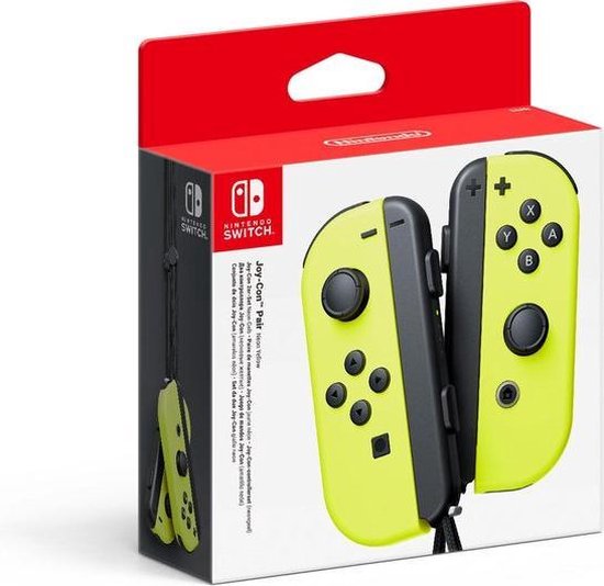 Nintendo Switch Joy-Con Controller paar - Geel | bol.com