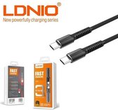 LC91 PD Fast Charging USB-C naar USB-C Kabel 1m Voor Samsung / Sony / Huawei / Motorola / Oppo / OnePlus / HTC / Xiaomi / Alcatel