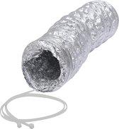 IVC Tube d'air flexible aluminium / PVC Ø 100 mm 1,5 mètre
