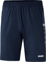 Jako Trainingsshort Premium Marine Blauw Maat M