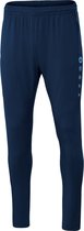 Jako Trainingsbroek Premium Dames Marine Blauw-Hemels Blauw Maat 44