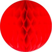 Honeycomb bal - rood - My Little Day - 1 stuk - 15cm