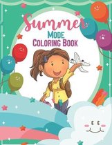 Summer Mode Coloring Book