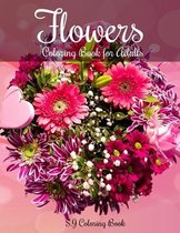 Flowers Coloring Book for Adults