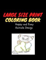 Large Size Print Coloring Book