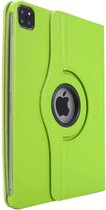 Tablethoesje Geschikt voor: Apple iPad Pro 2020 / 2021 / 2022 (11 inch) Draaibaar Hoesje 360 Rotating Multi stand Case - cover - Groen