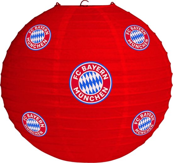 Lanterna FC Bayern Monaco Amscan - 20 Cm, Carta, Con Logo, Per Feste E Decorazione - Foto 8