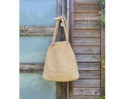 Wakatobi Zomer Gevlochten Raffia schoudertas Strandtas bol
