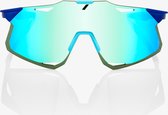 100% Hypercraft Matte Metallic Into the Fade/ Blue Topaz Multilayer Mirror Lens + Clear Lens Included - 61039-390-69