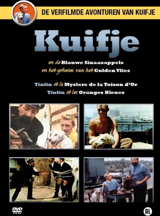 Cover van de film 'Kuifje - Gulden Vlies/Blauwe Sinaasappels'