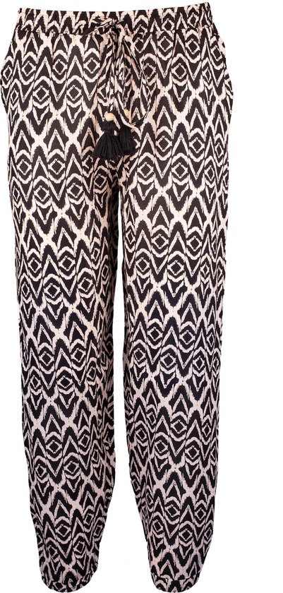Pantalon d'été Femme Noir XL