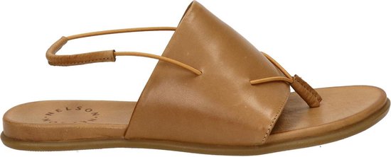 Nelson dames sandaal - Cognac - Maat 38 | bol.com